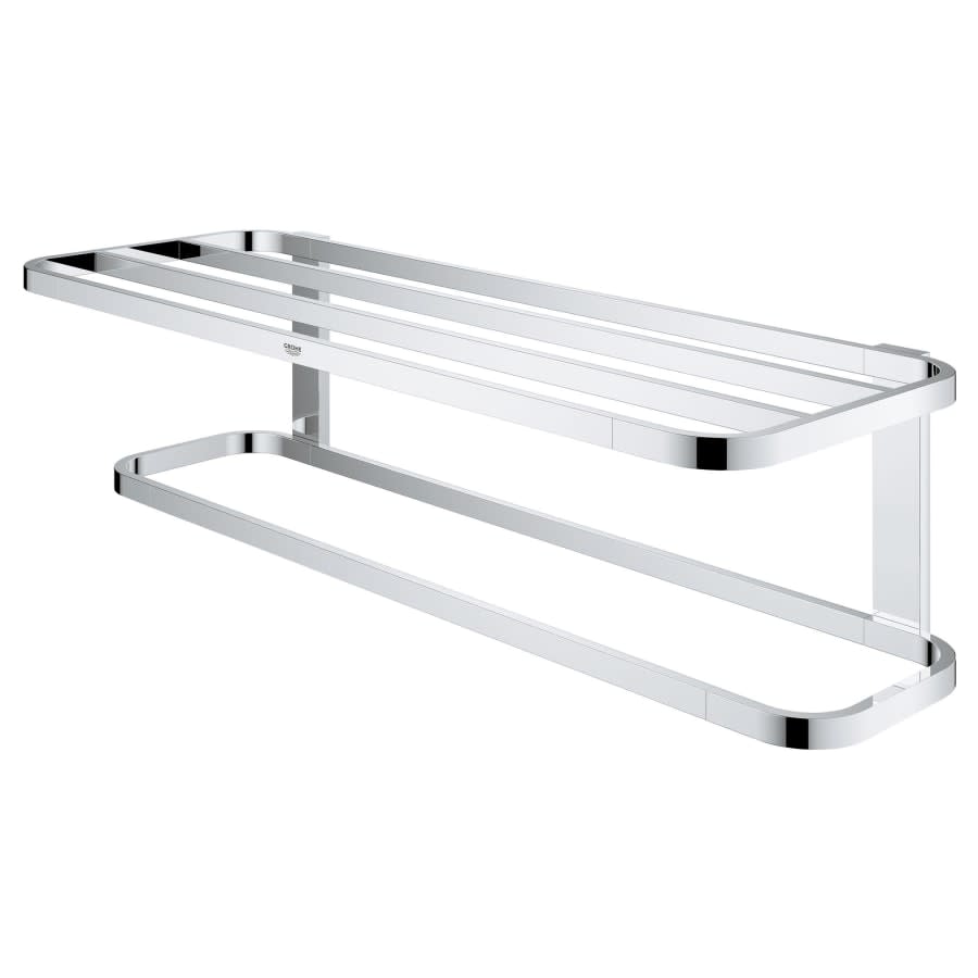 Selection 23-7/16" Towel Rack with Integrated Towel Bar