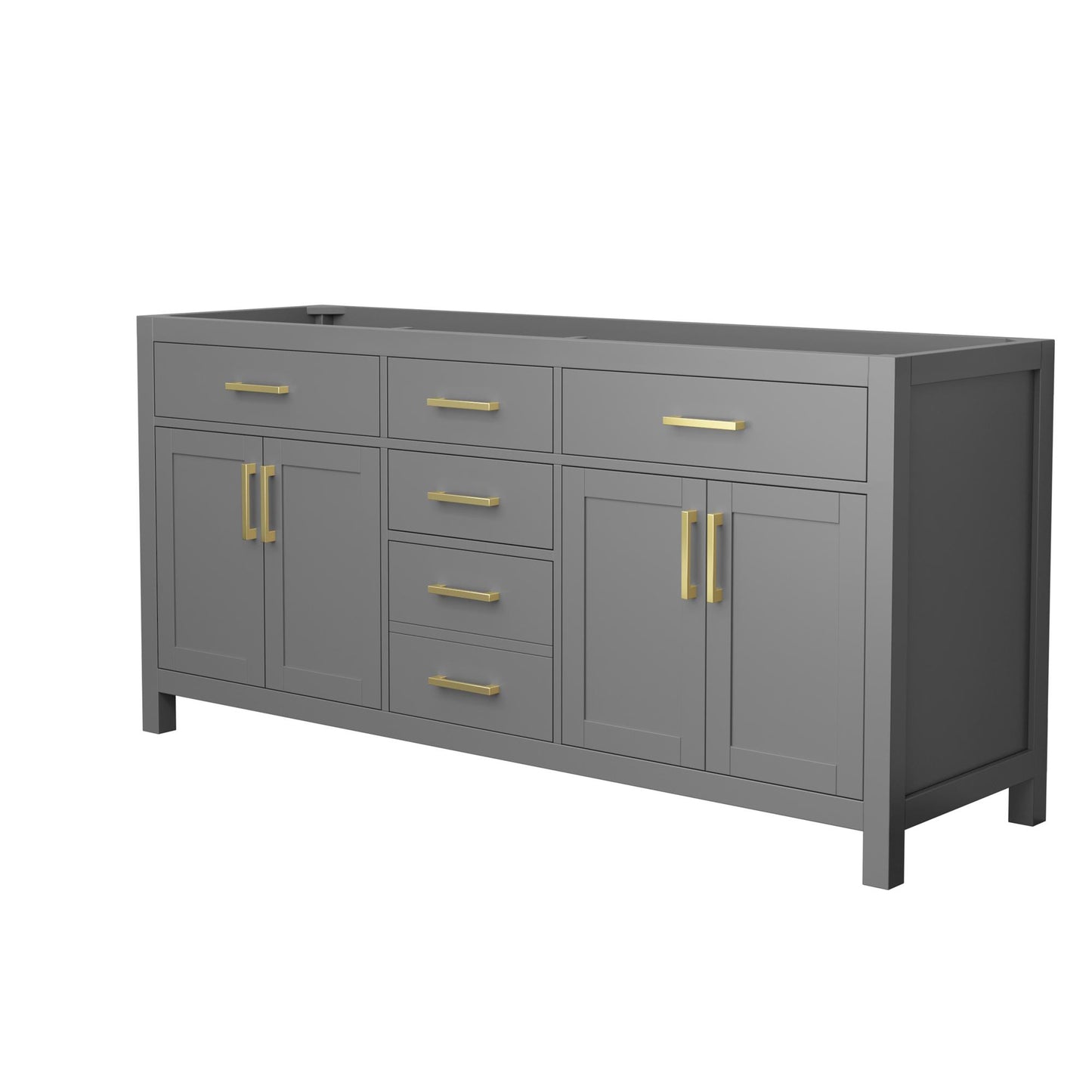 Beckett Double Bathroom Vanity - 71W x 34.25H x 21.5D
