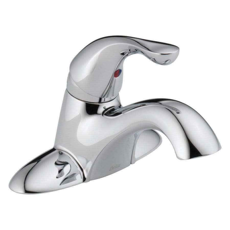 Classic Centerset Lavatory Faucet, ADA, 1 Handle, 2-Hole, 1.2 gpm, Chrome