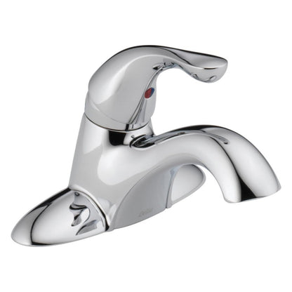 Classic Centerset Lavatory Faucet, ADA, 1 Handle, 2-Hole, 1.2 gpm, Chrome