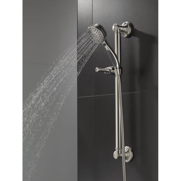 1.75 GPM Multi Function Handshower Package with Slide Bar, Hose, Holder and ActivTouch Technology - ADA Compliant - Limited Lifetime Warranty