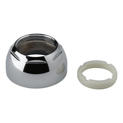 Replacement Cap Assembly With Adjusting Ring, For Use With 1-Handle Kitchen Faucet, Polished Chrome