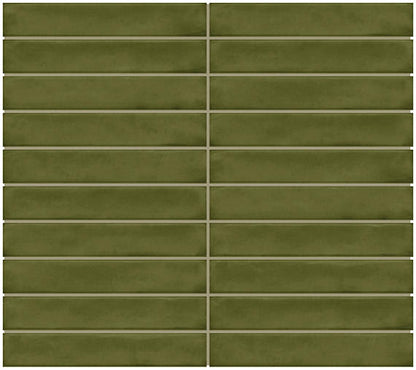 Natural Hues Fern Rectangle 6X12 Matte