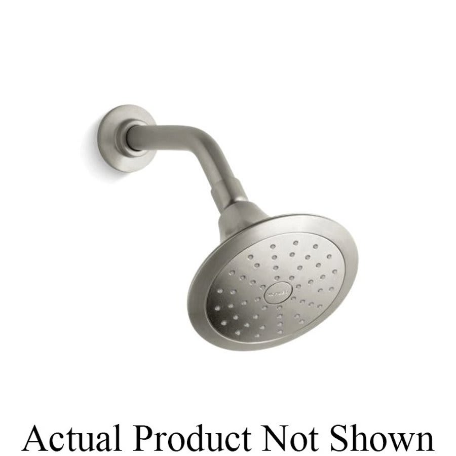 Forte® Shower Head, 5-1/2 in Dia, 1.75 gpm, Vibrant Brushed Nickel