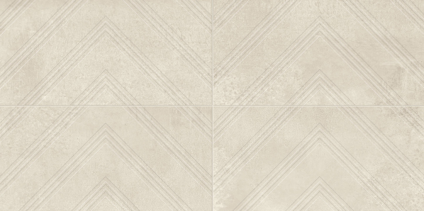 Chord Sonata White Square 24X24 Matte