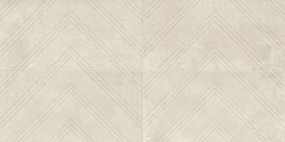 Chord Sonata White Rectangle 24X48 Polished