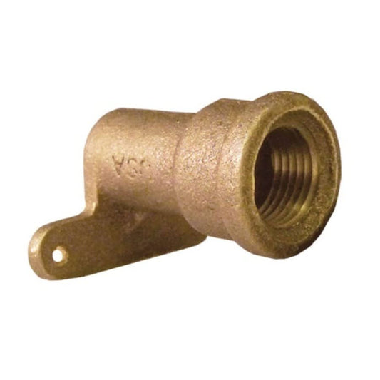 Female Adapter, 1/2 in, C x FNPT, Copper