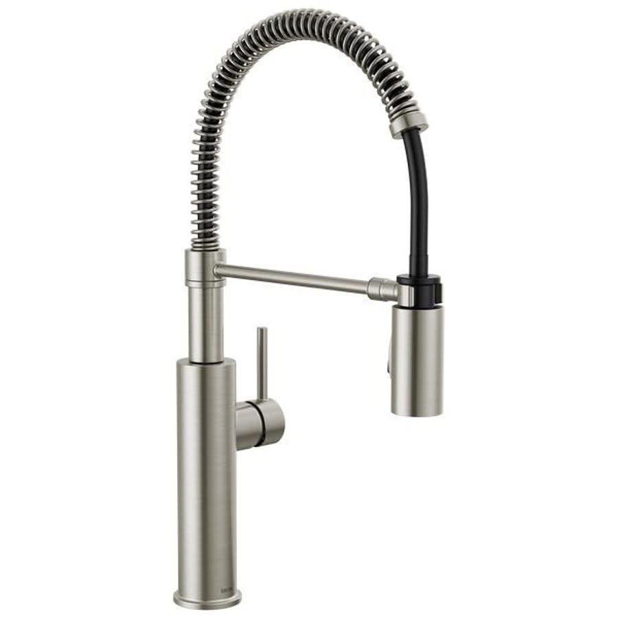 Antoni® Kitchen Faucet, Deck Mount, ADA, 1 Lever Handle, 1 or 3-Hole, Spotshield Stainless