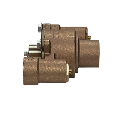 AXION® Emergency Tempering Thermostatic Mixing Valve, 1-1/4 in Inlet, 7-5/8 in L, Brass