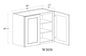 Wall Cabinet - 30"W x 30"H x 12"D