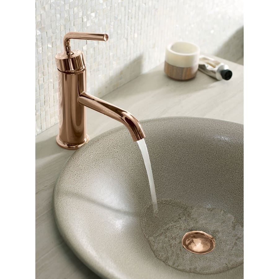 Purist 1.2 GPM Single Hole Bathroom Faucet with Pop-Up Drain Assembly