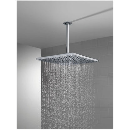 Universal Showering 11-3/4" Square 2.5 GPM Single Function Rain Shower Head with Touch Clean Technology