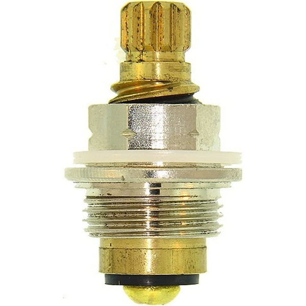 Compression Lefthand Cold Lavatory Stem Unit, 1-1/8 in L, For Use With Pfister Faucets, 12 Point, B-6 Broach Style