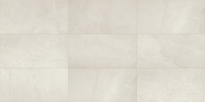 Slate Attache Meta White Square 24X24 Matte