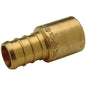 Adapter, 1/2 in, Crimp PEX x Fitting, Copper