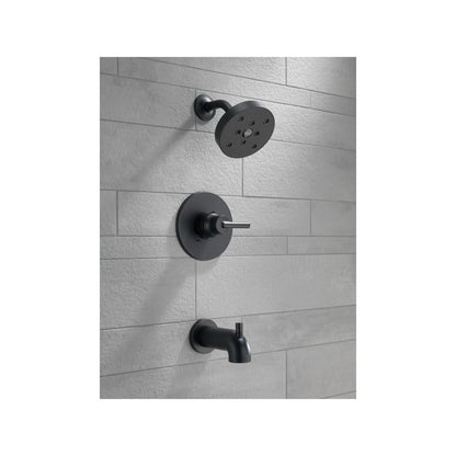 Trinsic® Pressure Balanced Tub & Shower Trim, ADA, Matte Black