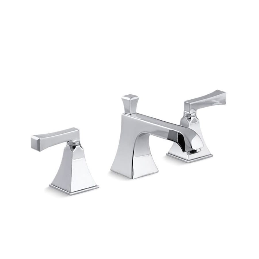 Memoirs® Widespread Lavatory Faucet, ADA, 2 Handle, 3-Hole, 1.2 gpm, Polished Chrome