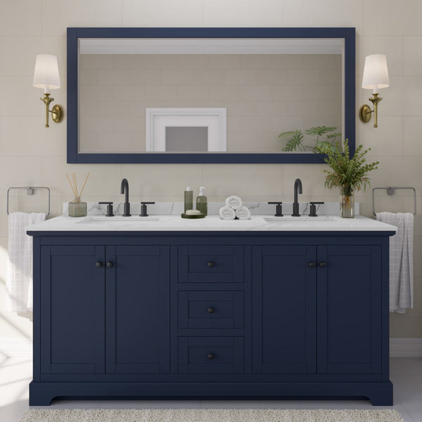 Avery Double Bathroom Vanity - 72W x 35H x 22D