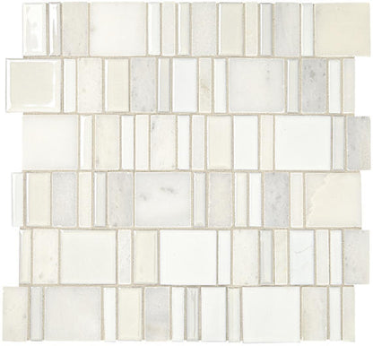 Midpark Mosaics Cloud Trapezoid Random 1X1 Matte