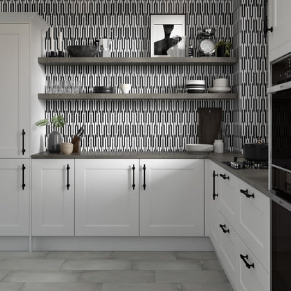 BIZOU WHITE/BLACK PL PEAK/MO