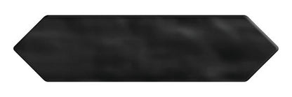 Stagecraft Matte Black Rectangle, Undulated 3X12 Matte