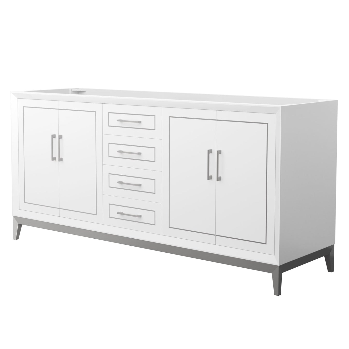 Marlena Double Bathroom Vanity - 71.75W x 34.5H x 21.75D