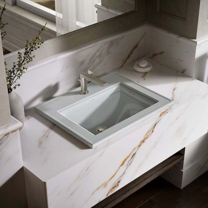 Memoirs Stately 17" Drop In Bathroom Sink with 1 Hole Drilled and Overflow