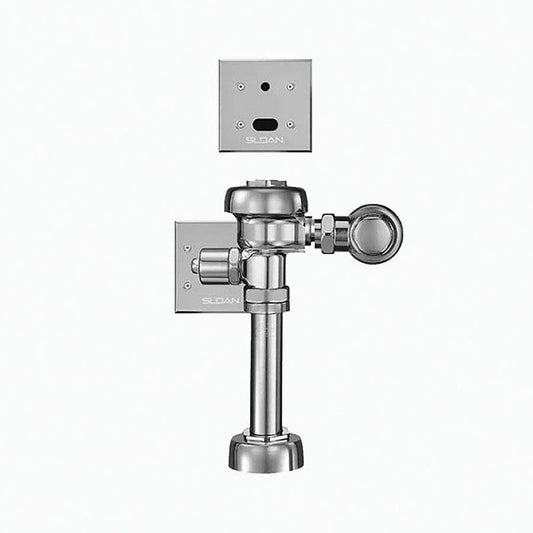 Optima® Automatic Water Closet Flush Valve, ADA, Hardwired, 1.28 gpf, Polished Chrome