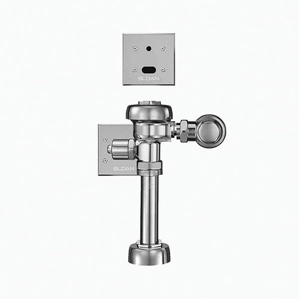 Optima® Automatic Water Closet Flush Valve, ADA, Hardwired, 1.28 gpf, Polished Chrome