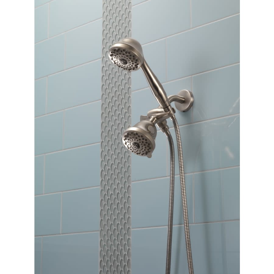 3-Way Shower Arm Diverter with Handshower Mount