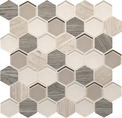 Idyllic Blends Serene Storm Hexagon 2X2 Mixed