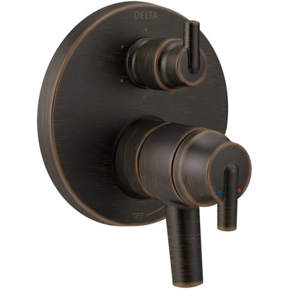 Trinsic 17 Series Pressure Balanced Valve Trim with Integrated Volume Control and 6 Function Diverter for Three Shower Applications - Less Rough-In