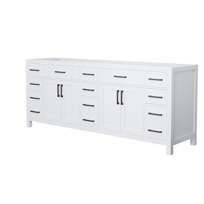 Beckett Double Bathroom Vanity - 83W x 34.25H x 21.5D