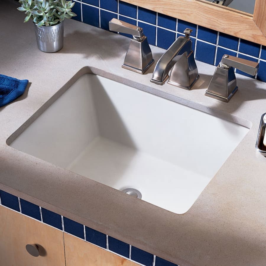 Boulevard 17" Undermount Porcelain Bathroom Sink