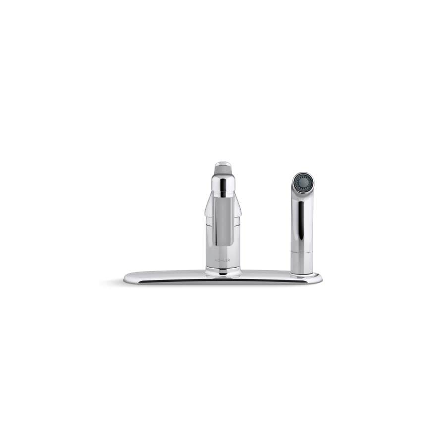 Jolt 1.5 GPM Widespread Kitchen Faucet - Includes Side Spray Escutcheon