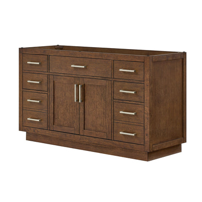 Beckett Single Bathroom Vanity with Toe Kick - 59W x 34.25H x 21.5D