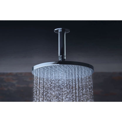 Starck 9.5", 2.5 GPM 1-Jet Rain Shower Head - Engineered in Germany, Limited Lifetime Warranty