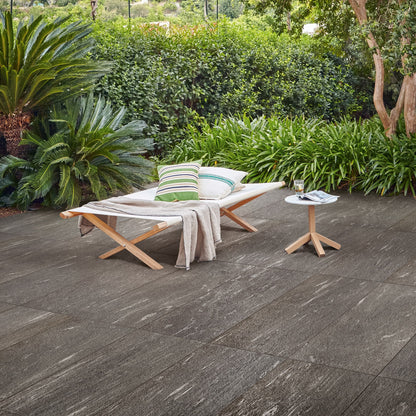 Ambassador Voyager Black Xterior Paver 16X48 Textured