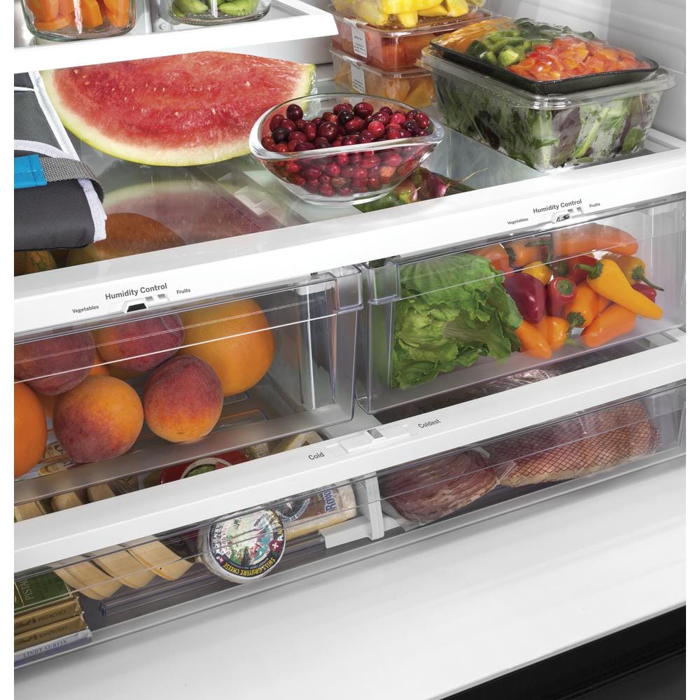 Ge® Energy Star® 24.7 Cu. Ft. French-Door Refrigerator