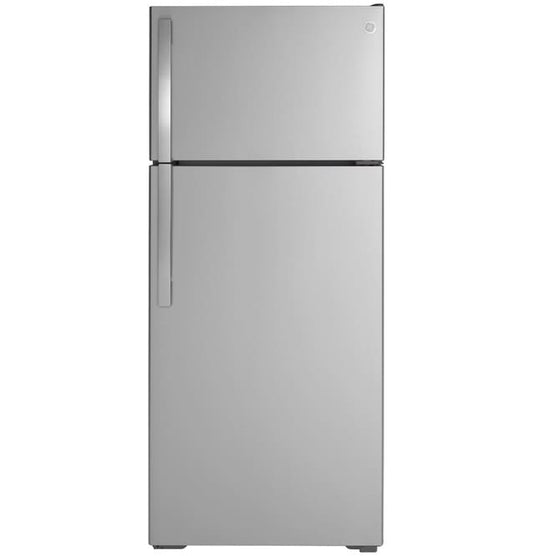 GE 17.5 Cu Ft Tp Mnt Refrigerator Estar Ss