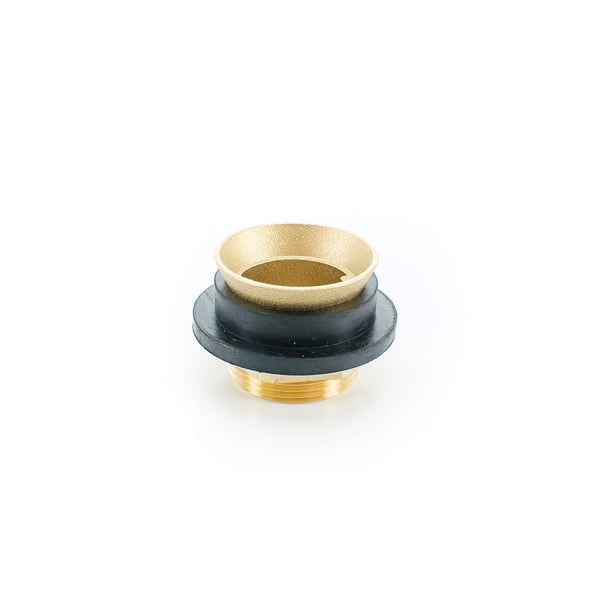 Closet Spud With Brass Lock Nut, 1-1/4 in