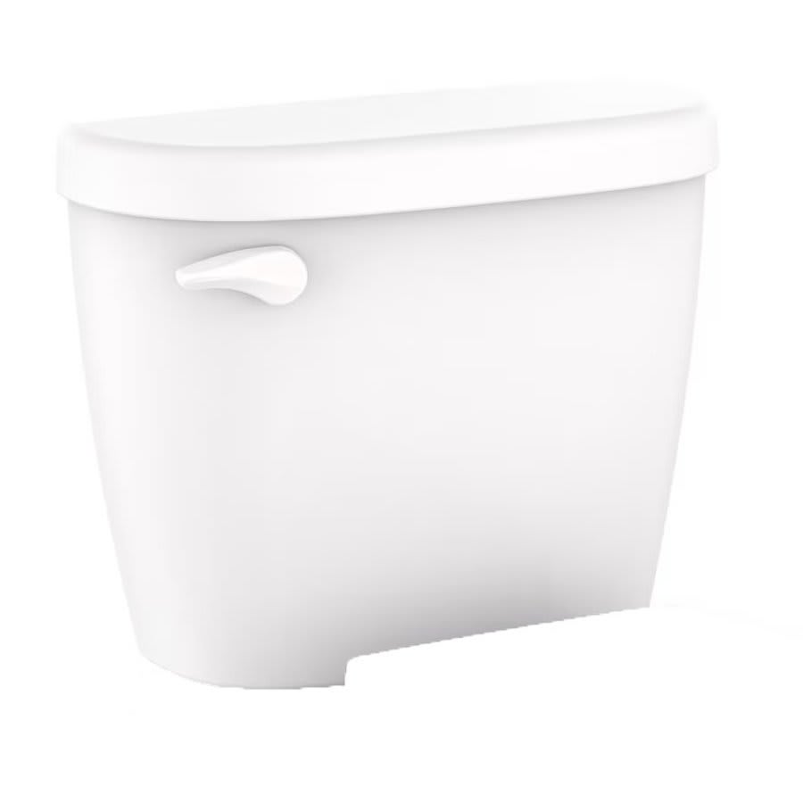 Maxwell® Toilet Tank, Bowl Mount, 4 in Rough, ADA, Left Hand Lever, 1.28 gpf, White