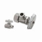 Multi Turn Angle Stop, 5/8 x 7/16 in, Comp, Chrome
