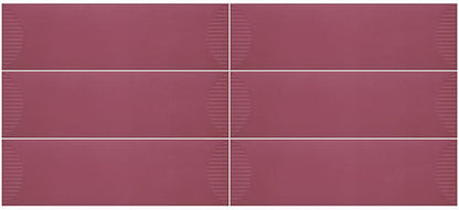 Stencil Berry Rectangle 4X12 Matte