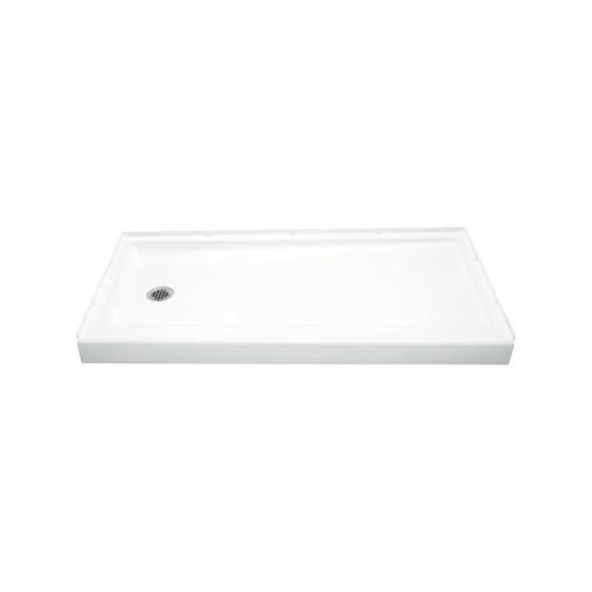 Ensemble™ Shower Tray/Base, Solid Surface, White