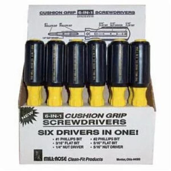 Screwdriver, Various, Hex, Philips, Slotted