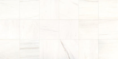 Marble Contempo White Hexagon 2X2 Honed