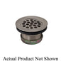 Sink Plug With 4T-241 3-Prong Strainer, Nut and Washer, Thread Connection, Flat Black