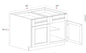 Base Cabinet - 36"W x 34- 1/2"H x 24"D