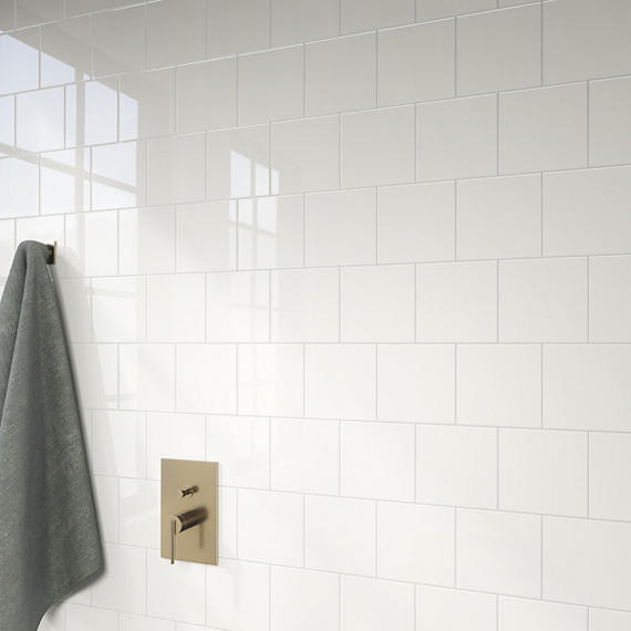 Mystone Moon White Square 24X24 Matte